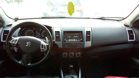 Виды установки и местоположение идентификационного номера Peugeot 4007