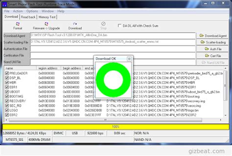 Значение и применение файлов аутентификации в Sp flash tool