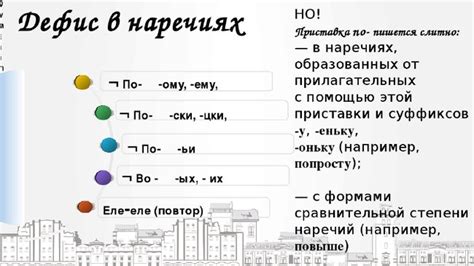 Изысканные аспекты использования дефиса в нескольких фразах