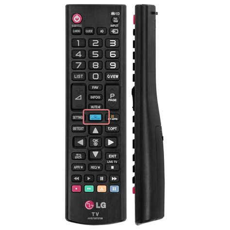 Как обнаружить особенную кнопку на пульте LG
