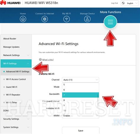 Как получить доступ к параметрам Wi-Fi маршрутизатора Huawei B310s-22