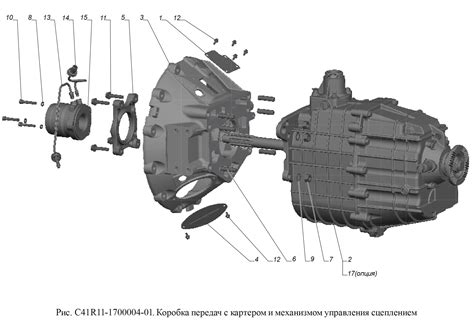 Местоположение соединительного устройства на ГАЗОН Некст