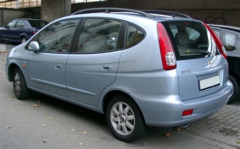 Общая информация о автомобиле Chevrolet Rezzo и его компонентах