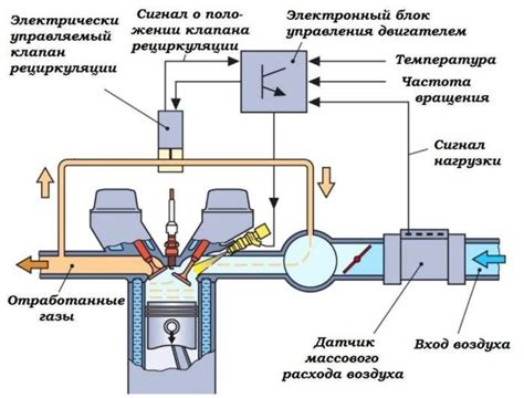 Описание принципов работы и роли датчика рециркуляции отработанных газов (ЕГР)
