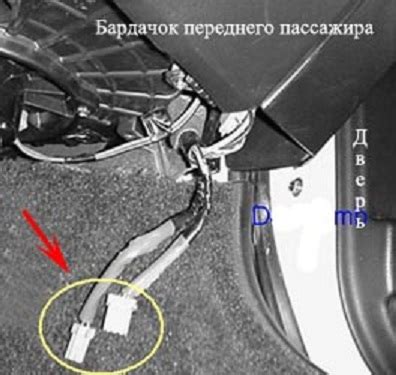 Определение места расположения разъема для диагностики автомобиля