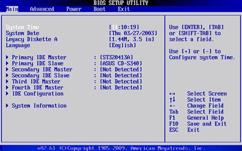 Основные возможности и функции BIOS ASRock