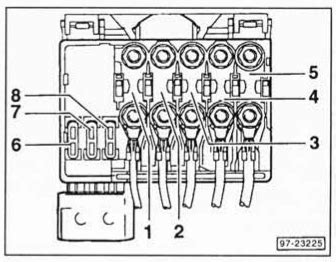Основные характеристики реле 103 Volkswagen Т4