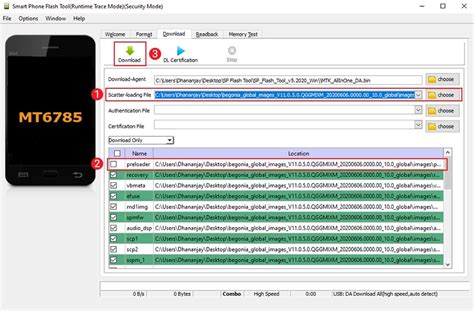 Преимущества использования авторизации в Sp flash tool