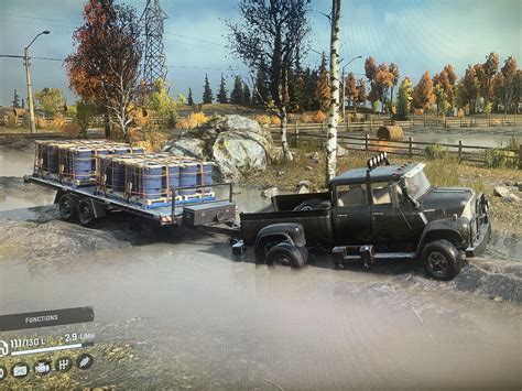 Преимущества использования мощного грузовика International Loadstar 1700 в игре SnowRunner