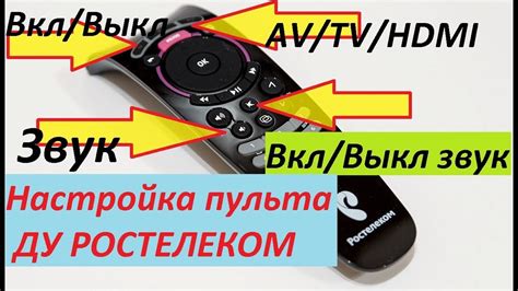 Расположение кнопки "source" на пульте от компании Ростелеком: советы и подсказки