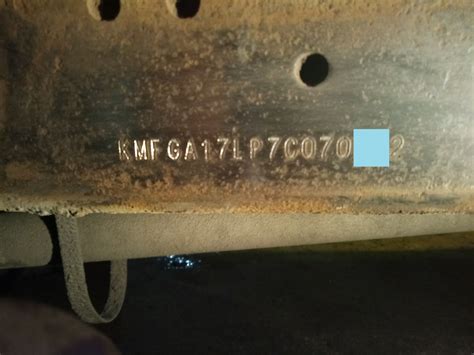 Расположение номера шасси на двигателе автомобиля ГАЗ 31029