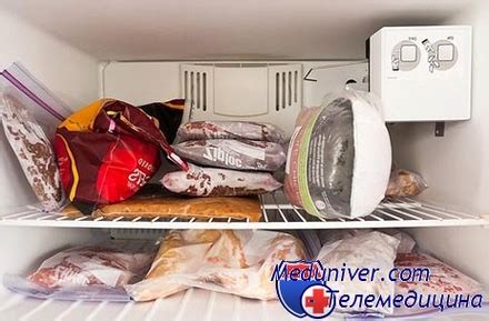 Сообщения и решения, связанные с сохранением зельца в морозильной камере