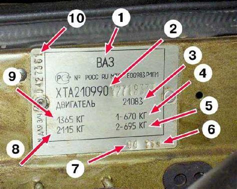 Метод 4: Поиск номера кузова на металлической табличке 